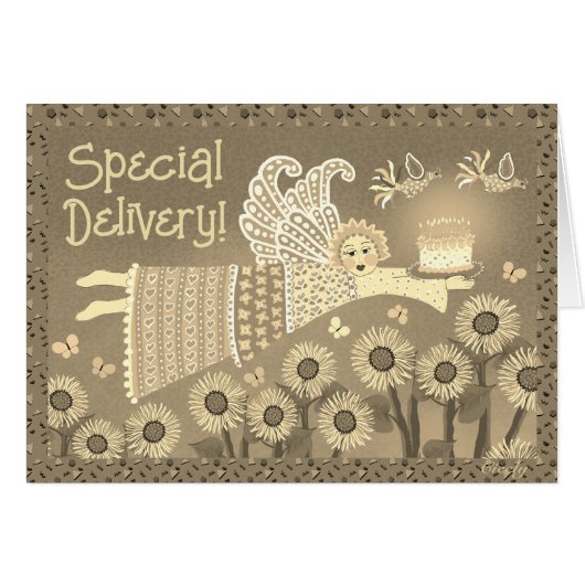 Speciale aanbieding - Verjaarkaart (Voorkant Horizontaal)