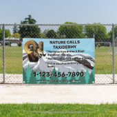 Speciale acties voor Taxidermy-winkels aanpassen Spandoek (Insitu)