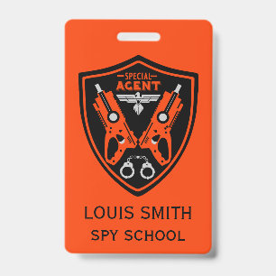 Speciale Agent Kid Badge