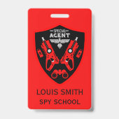 Speciale Agent Kid Badge (Achterkant)