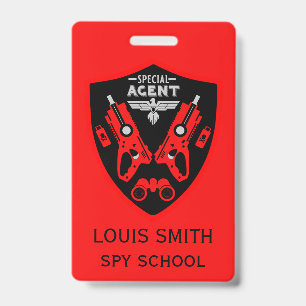 Speciale Agent Kid Badge