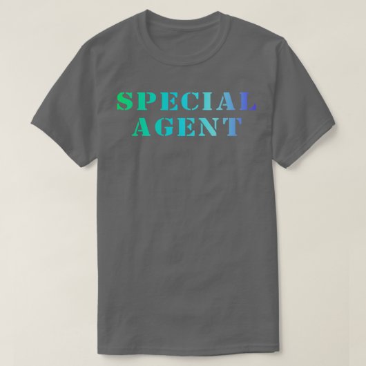 Speciale agent t-shirt (Design voorkant)