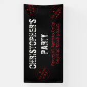 Speciale Agent Top Secret Party Banner (Verticaal)