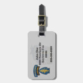 speciale bagagelabel voor groene bessen (Voorkant verticaal)