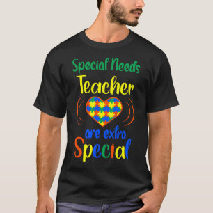 Speciale behoeften Leerleraar autisme T-shirt