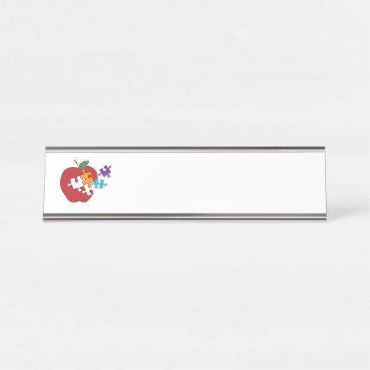 Speciale behoeften leraar bureau naambordje (Voorkant)