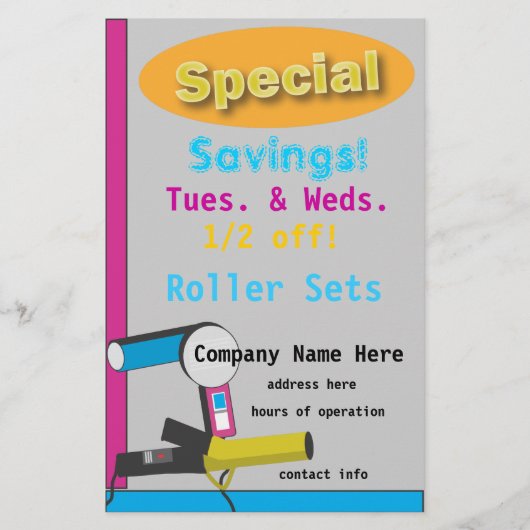 Speciale besparingen! flyer (Voorkant)