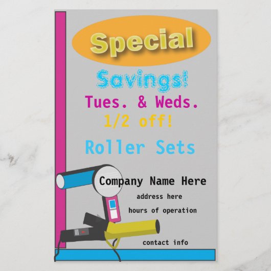 Speciale besparingen! flyer (Voorkant)