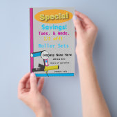 Speciale besparingen! flyer (Hand)