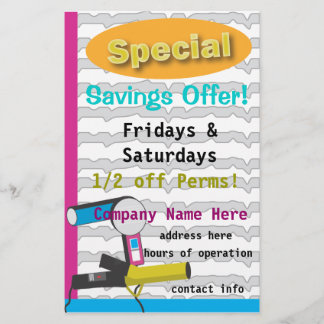 Speciale besparingen! flyer