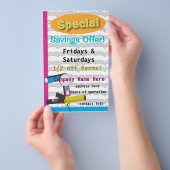 Speciale besparingen! flyer (Hand)