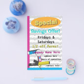 Speciale besparingen! flyer (Enkel)