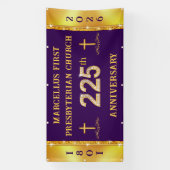 Speciale bestelling, 225ste verjaardagsbanner van spandoek (Verticaal)