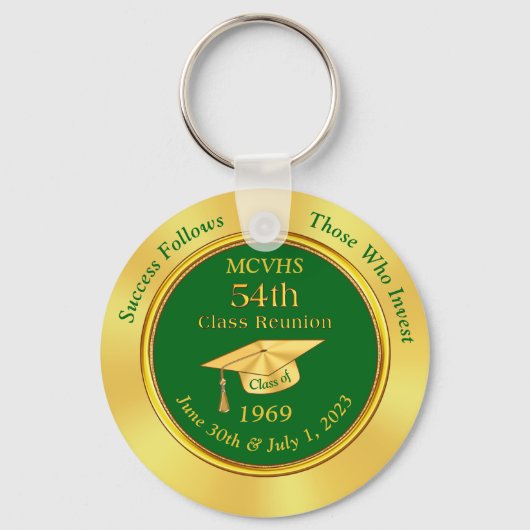 Speciale bestelling, 54e klas reünie Sleutelhanger (Voorkant)