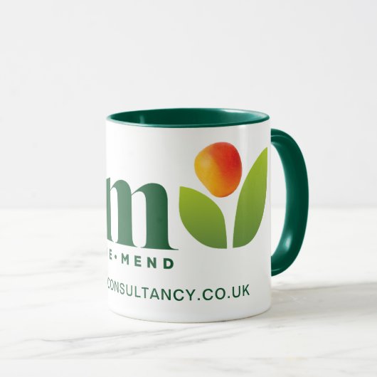 SPECIALE BESTELLING - SLM CONSULTANCY Green Mok (Voorkant rechts)