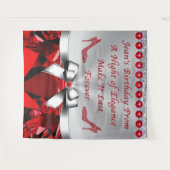 Speciale bestelling voor Jean, Ruby verjaardag ach Wandkleed (Voorkant (horizontaal))