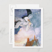 Speciale bezorging – Nieuwe baby Aankondigingskaart (Voorkant / Achterkant)