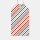 Speciale bezorgingskerstman op de Noordpool Cadeaulabel (Achterkant)