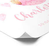 Speciale bezorgingswinkels Bunny Rabbit Baby Stats Poster (Hoek)