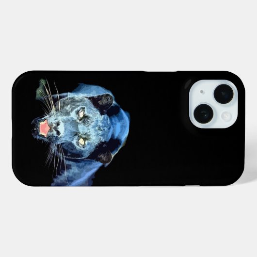 Speciale Black Panther Jaguar Case-Mate iPhone Case (Achterkant (horizontaal))