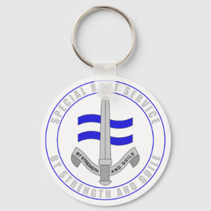 Speciale bootdienst sleutelhanger
