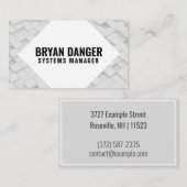 Speciale "Box World" (UK/Euro) Visitekaartje (Voorkant / Achterkant)