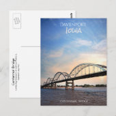 Speciale brug over de Mississippi Briefkaart (Voorkant / Achterkant)