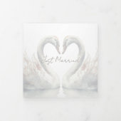 Speciale bruiloft Foto toevoegen Drieluik Aankondiging (Cover)