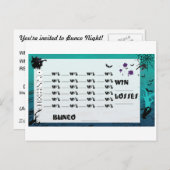Speciale Bunco Post Kaart Uitnodigingen (Voorkant / Achterkant)