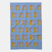 speciale dag Happy Sukkot Kitchen Towel Theedoek (Verticaal)