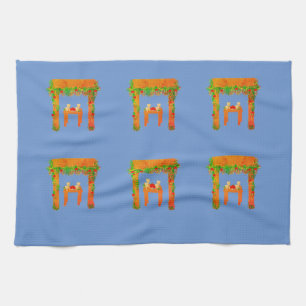 speciale dag Happy Sukkot Theedoek