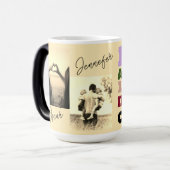 speciale dag papa koffie sepia mok (Voorkant links)