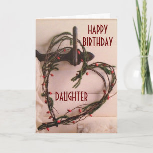 SPECIALE DAG ZOALS U OP WBIRTHDAY "DAUGHTER" KAART