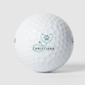 Speciale dierenartsen golfballen (Voorkant)
