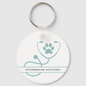 Speciale dierenartsen sleutelhanger (Achterkant)