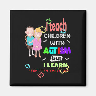 Speciale Ed SPED Leerleraar Leider Cool Autism Awa Magneet