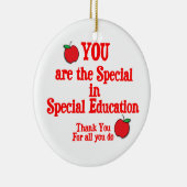 Speciale educatie keramisch ornament (Rechts)