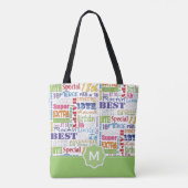 Speciale en unieke 18e geboorte-feestdag-cadeau tote bag (Achterkant)