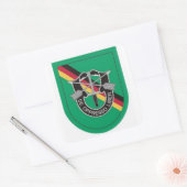 SPECIALE FLASH/DUI FORCES DET EUROPE STICKKERS VIERKANTE STICKER (Envelop)