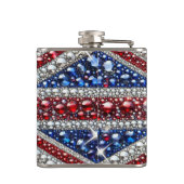 Speciale fles met British Colours Design Heupfles (Achterkant)