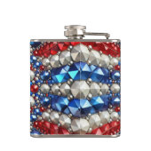 Speciale fles met Dutch Colours Design Heupfles (Achterkant)