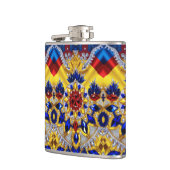 Speciale fles met Roemeense kleuren Design Heupfles (Links)