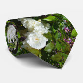 Speciale florale mode stropdas (Opgerold)