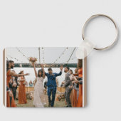 Speciale Foto toevoegen Monogram Sleutelhanger (Voorkant)