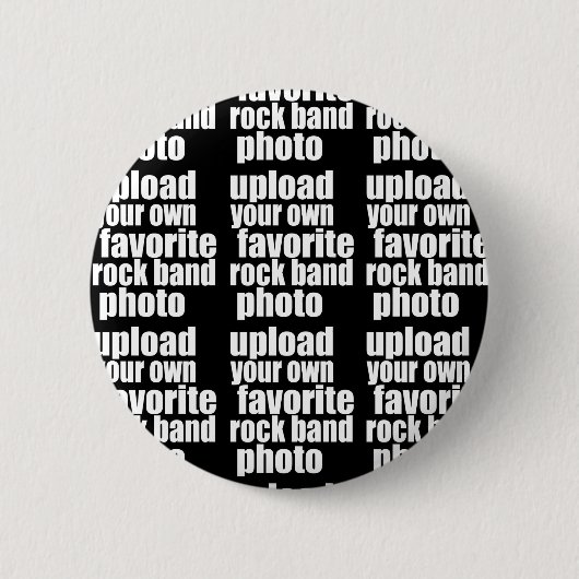 Speciale foto zwart ronde button 5,7 cm (Voorkant)