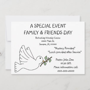 Speciale gebeurtenis met betrekking tot de kerkuit kaart