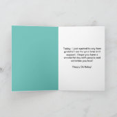 Speciale geboorte-groeten kaart (Binnen)