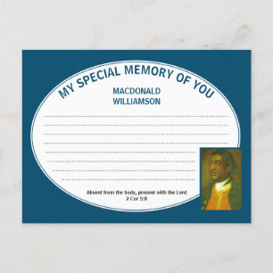 SPECIALE GEHEUGEN VAN U Foto Share Memory Card Briefkaart