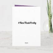 Speciale gepersonaliseerde get well soon kaart (Achterkant)