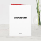 Speciale gepersonaliseerde manier van denken over  kaart (Achterkant)